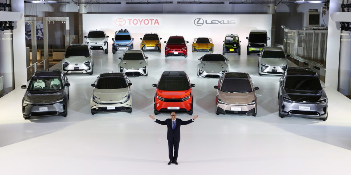 Toyota’s first electric sports car was designed to be indistinguishable from a gasoline-powered vehicle