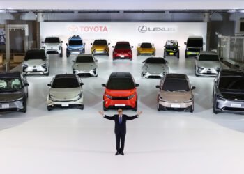 Toyota’s first electric sports car was designed to be indistinguishable from a gasoline-powered vehicle