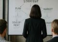 Executive leadership evaluating enterprise strategy and technology decisions