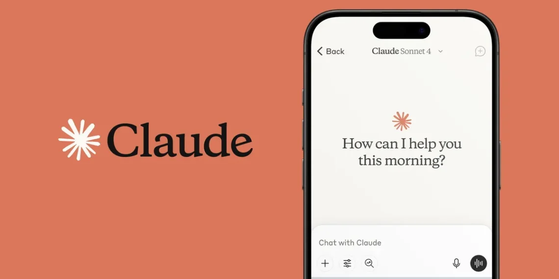 Claude AI app displayed in the Apple App Store on a smartphone, illustrating rising consumer adoption amid government scrutiny